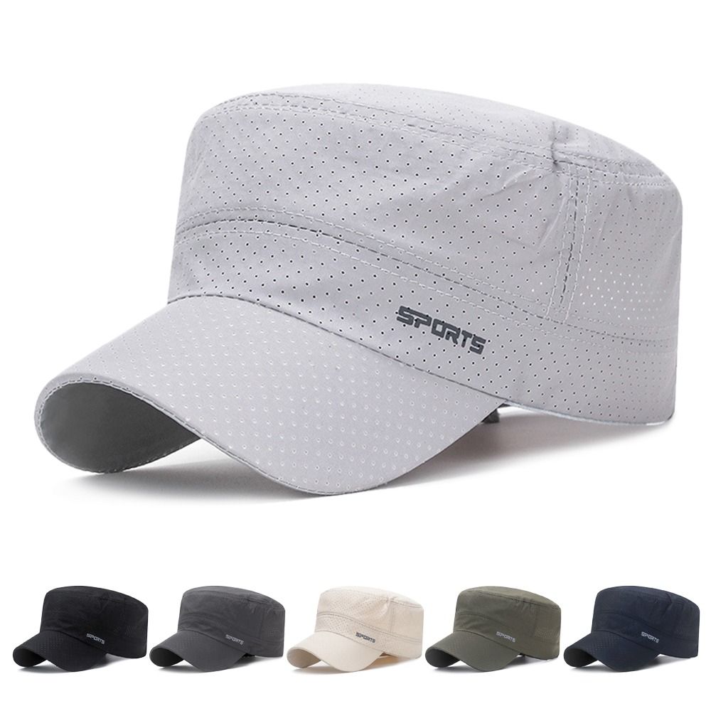 หมวกกันแดดระบายอากาศกลางแจ้ง ห - Snapback Hat Flat บทวิจารณ์และราคา